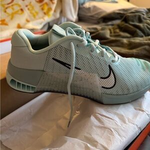 Nike Metcon 9 Women's Training Shoes - Jade Ice/White/Black-Mineral